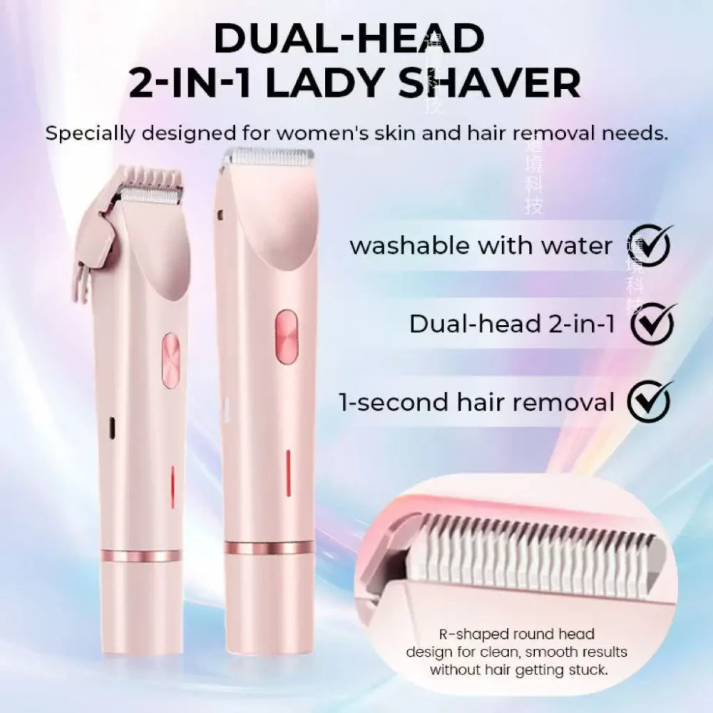 Double Head Electric Shaver