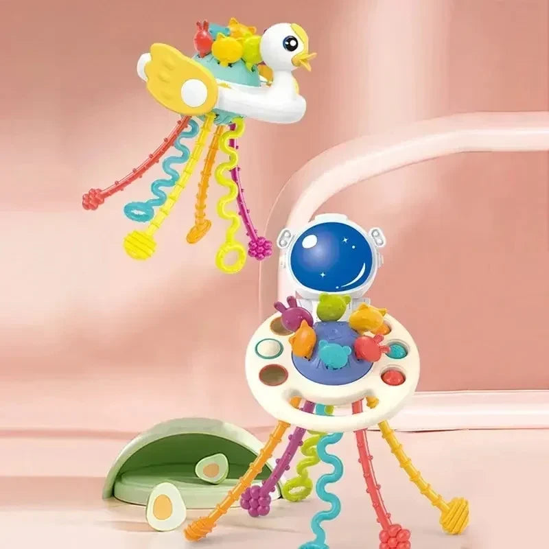 Cartoon Duck Astronaut Toy